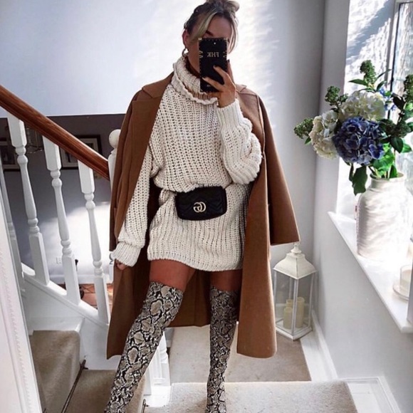 NWT Zara Oversized Sweater/Dress - Picture 6 of 9